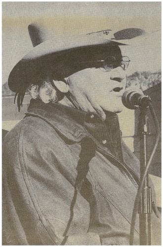 AUTHOR READS - Pulitzer Prize-winning author N. Scott Momaday gave a reading of new unpublished work at the library on March 11.