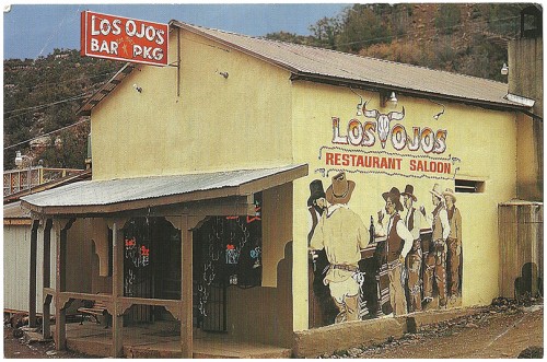 Los Ojos Restaurant & Saloon Jemez Springs - Established 1947; American and New Mexican Cuisine; Dining room and patio family dining. Jemez Scenic Views by Sarnol