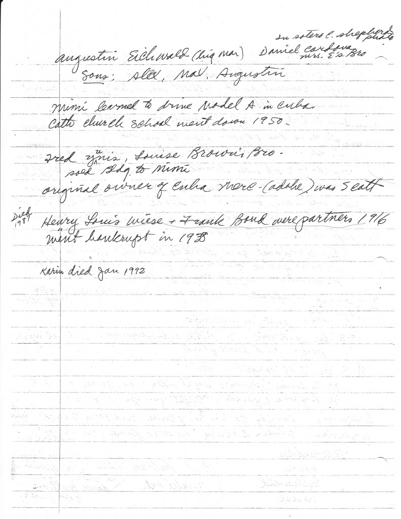 cuba teachers interview notes jemez valley history interview notes